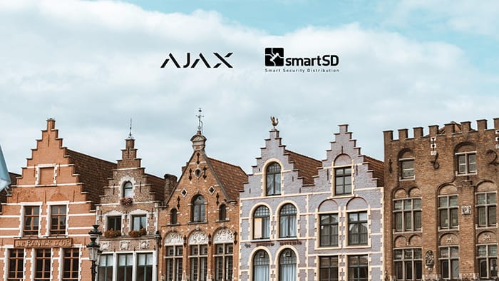 Ajax Systems présente SmartSD ; son nouveau distributeur officiel sur le territoire du Benelux
