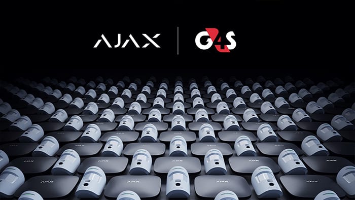 A Ajax Systems estabelece parceria com o gigante da segurança G4S