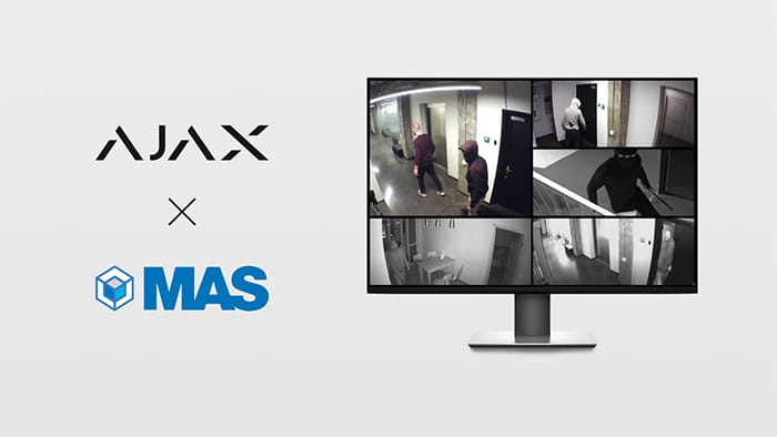 Ajax-fotoverificatie geïntegreerd met MASterMind-bewakingssoftware