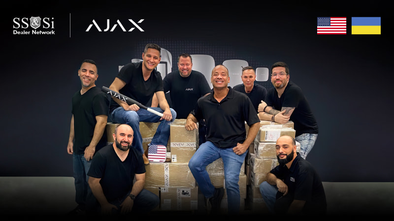 Arrancam as vendas da Ajax Systems na América do Norte com o seu primeiro distribuidor oficial, a SS&Si Dealer Network