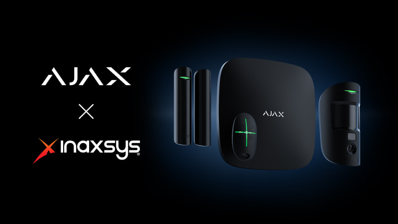 Inaxsys Security Systems стає першим офіційним дистриб'ютором Ajax у Канаді