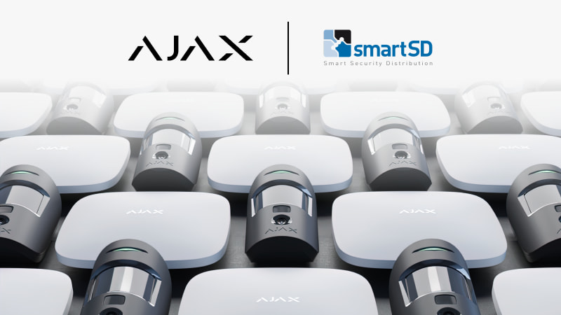 SmartSD est le nouveau distributeur officiel d’Ajax Systems en France