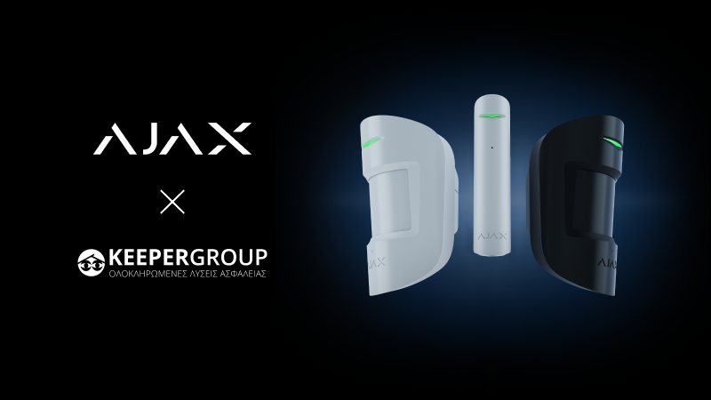 Ajax Systems introduces Keeper Group as  the new official distributor in Greece