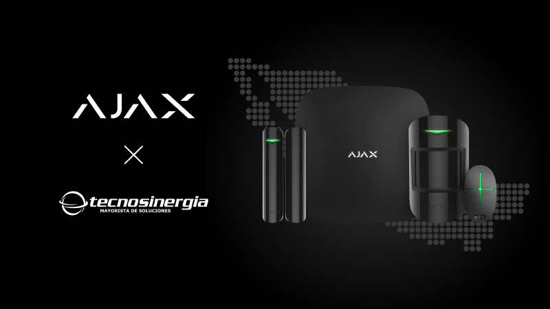 Ajax Systems expands its network in Mexico through the new official distributor Tecnosinergia