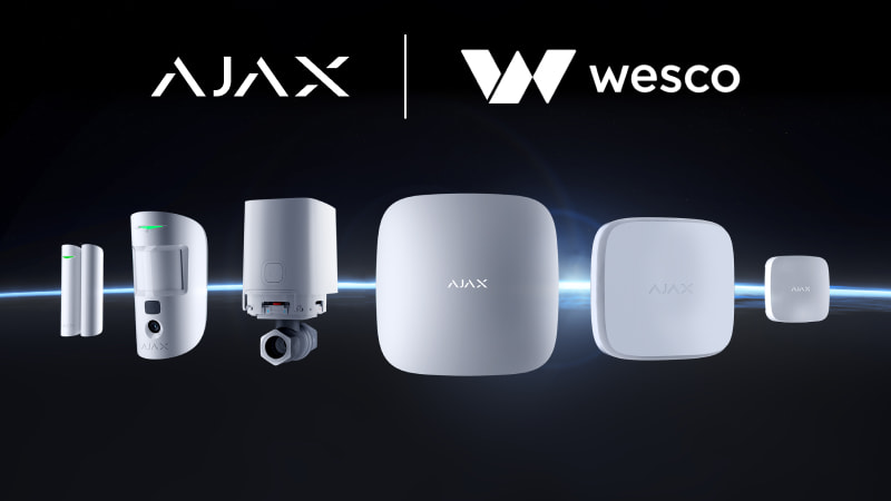 Ajax Systems partners with Wesco in North America  to expand its distribution network