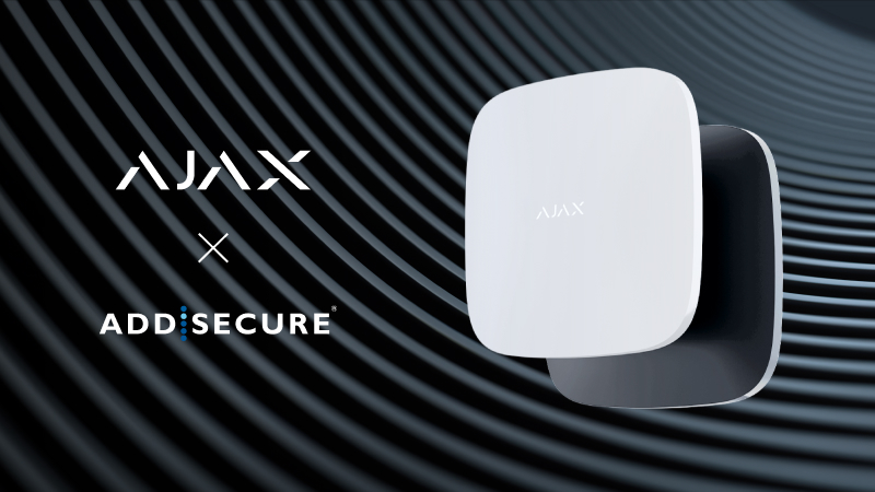Ajax Systems secures 4G communication with AddSecure