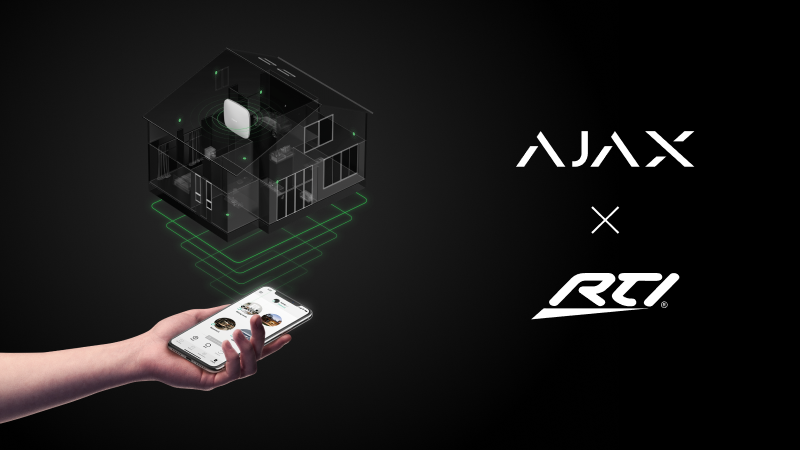 Ajax Systems presents RTI as its new technology partner