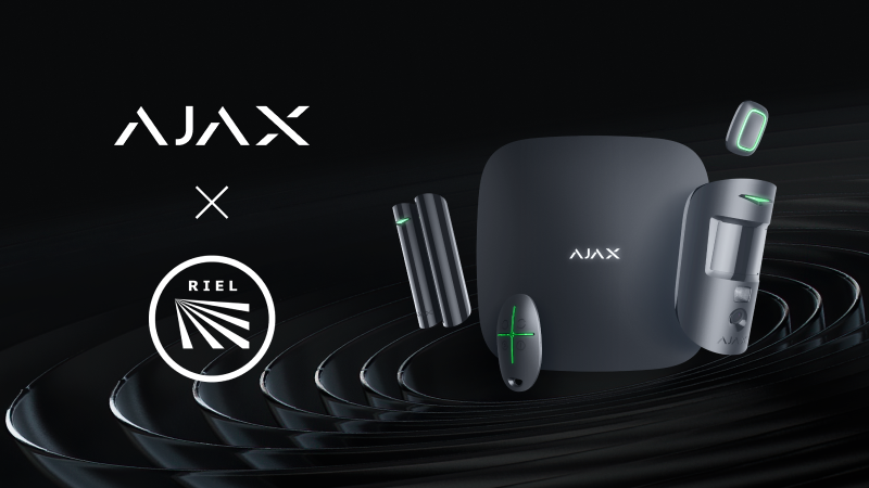 RIEL Ltd. is the new official distributor for Ajax Systems in Hungary
