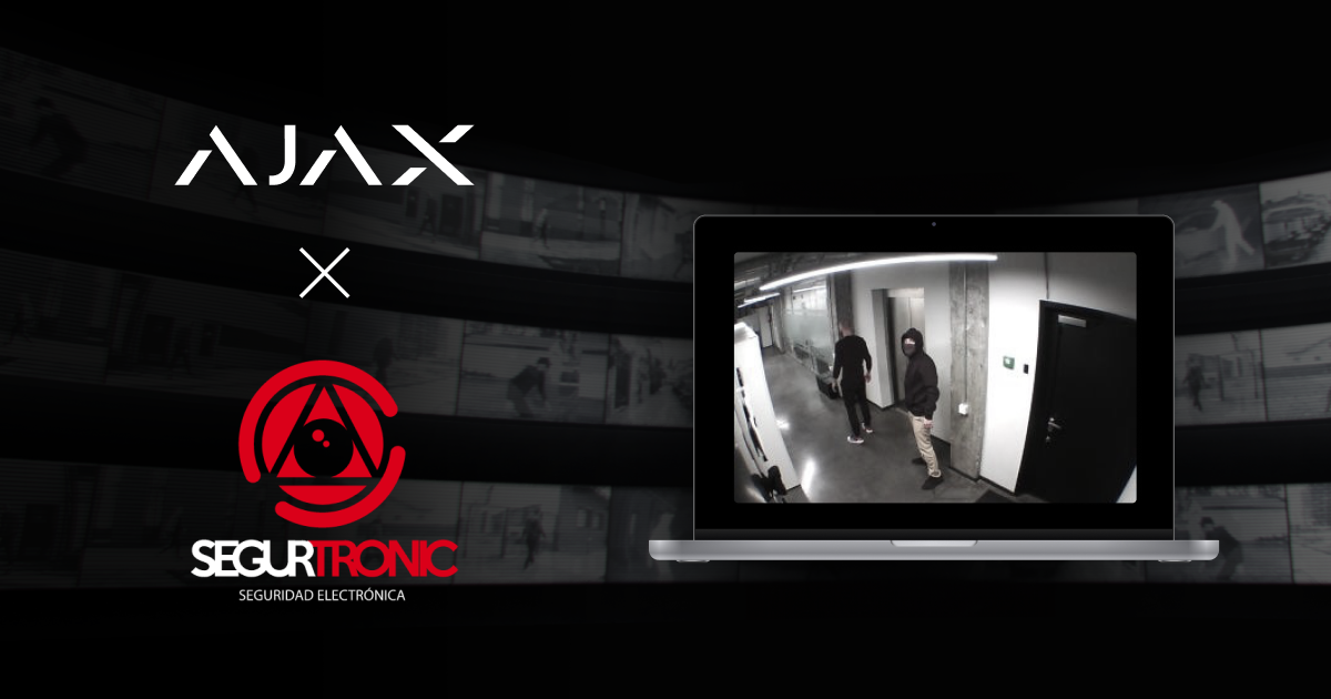 Segurtronic y Ajax Systems anuncian una asociación estratégica en materia de monitorización de la seguridad
