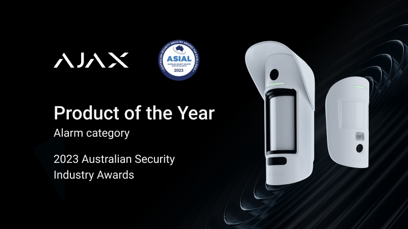 MotionCam (PhOD) and MotionCam Outdoor (PhOD) win 2023 Australian Security Industry Awards