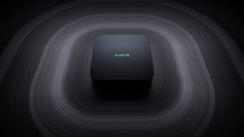 Ajax NVR: video veloci, privacy migliorata e integrazione perfetta