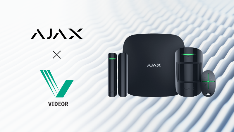 Ajax Systems partners with VIDEOR to elevate security solutions in the DACH region