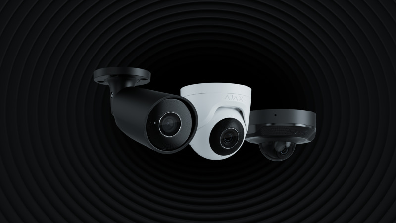 Release: Ajax cameras are available for order